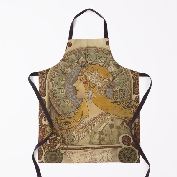 Item preview, Unique Art Nouveau Wall Art Print - Zodiac by Alphonse Mucha - Art Nouveau Print - Unique Gift for Art Lovers designed and sold by Gregredfern.