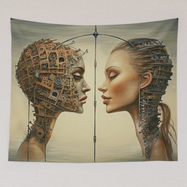 Item preview, Voice of Love VS Voice of Ego designed and sold by MilicaTepavac.