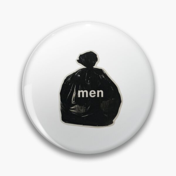 Item preview, men are trash sticker designed and sold by Kayleysells.