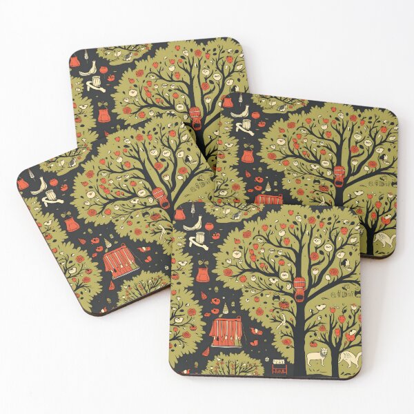 Item preview, Apple Picking Fall—a fruitful adventure in nature’s playground. Autumn Design, Fall Pattern Fashion. designed and sold by ignasirus.