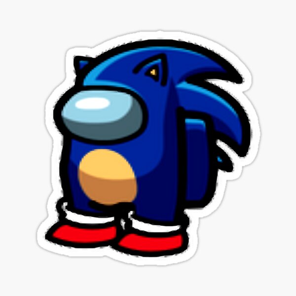 Item preview, Movies Sonic The Hedgehog Sticker funny Sonic The Hedgehog Gold designed and sold by JaseLeighton.