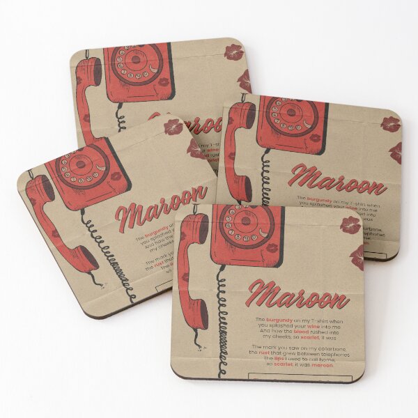 Item preview, Maroon Taylor Swift Midnights designed and sold by MarDelgado.