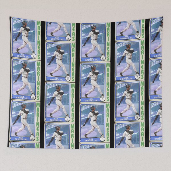 Item preview, Retro Ken Griffey Jr Baseball Card designed and sold by abe-lingram.