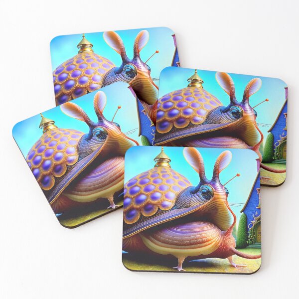 Item preview, Snail with a fanciful house on its back designed and sold by M-Y-A-R-T-.