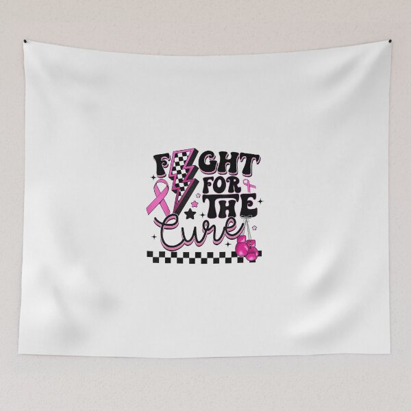 Item preview, Fight For The Cure Breast Cancer Boxing Warrior Pink Ribbon  designed and sold by EbonyFabre.