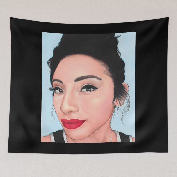 Item preview, Kirstin Maldonado Light Blue designed and sold by ArtStorePuddle.