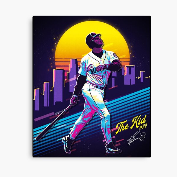 Item preview, Ken Griffey Jr The Kid Baseball Vintage Retro 80s 90s Rap Style designed and sold by abe-lingram.