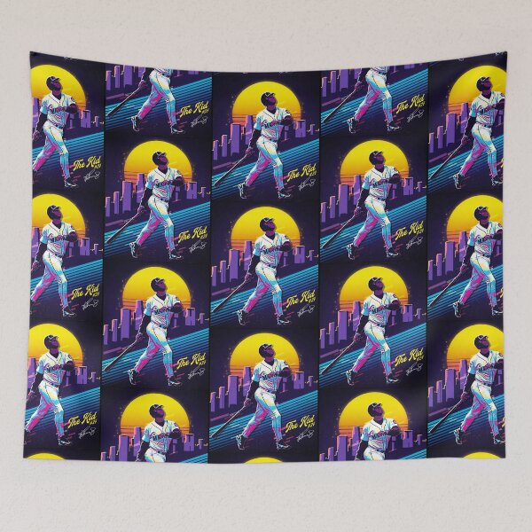 Item preview, Ken Griffey Jr The Kid Baseball Vintage Retro 80s 90s Rap Style designed and sold by abe-lingram.