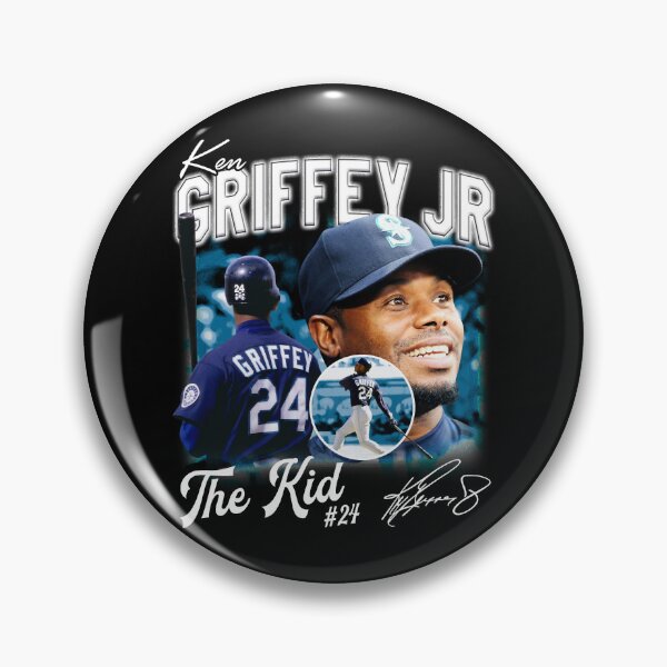 Item preview, Ken Griffey Jr The Kid Baseball Vintage Signature Perfect Gift For Baseball Lovers designed and sold by abe-lingram.