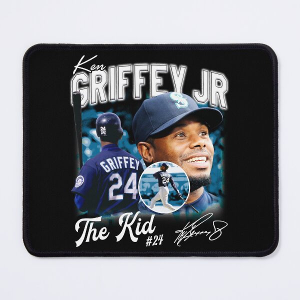 Item preview, Ken Griffey Jr The Kid Baseball Vintage Signature Perfect Gift For Baseball Lovers designed and sold by abe-lingram.