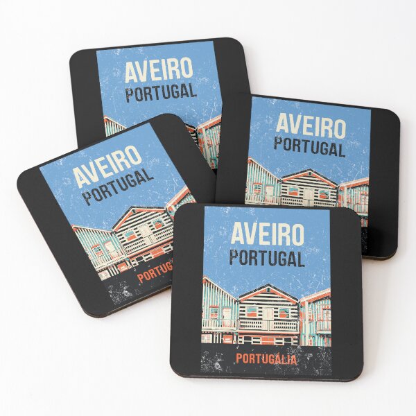 Item preview, Costa Nova Façade | Charming Aveiro Lagoon Illustration designed and sold by Lemomo-artworks.