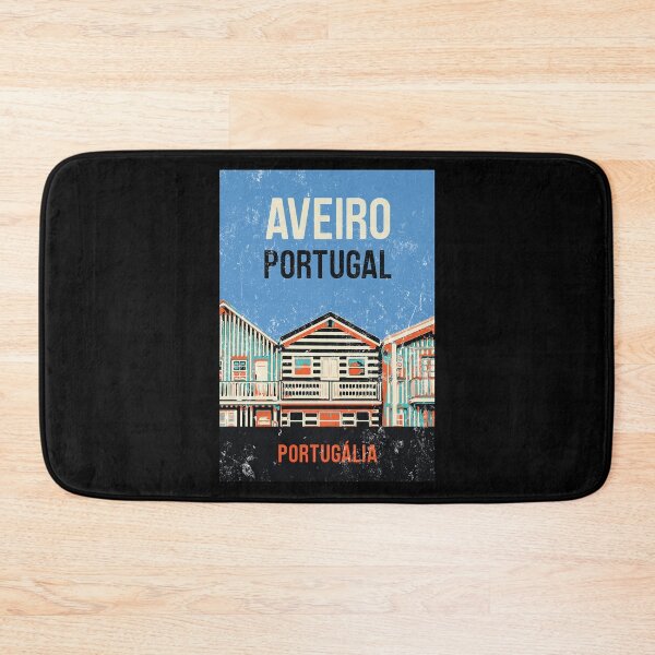 Item preview, Costa Nova Façade | Charming Aveiro Lagoon Illustration designed and sold by Lemomo-artworks.