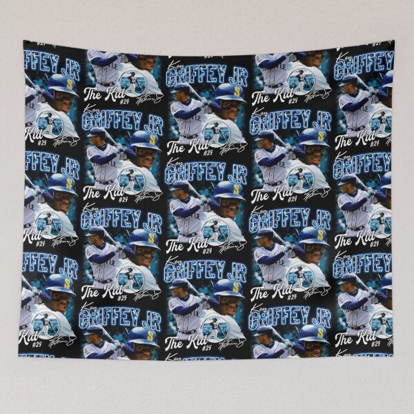 Item preview, Ken Griffey Jr The Kid Seattle Baseball Legend Signature Vintage Retro 80s 90s Bootleg Rap Style designed and sold by abe-lingram.