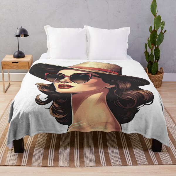 Item preview, Vintage Classic Summer Woman designed and sold by Puristock.