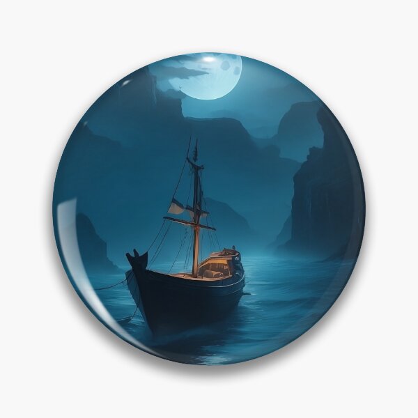 Item preview, ITS GHOST LANDSCAPES  -WALL ART   designed and sold by AyushAIImage01.