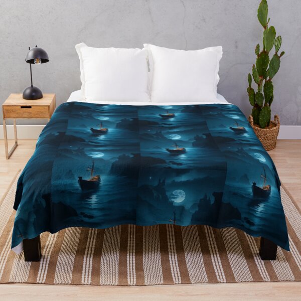 Item preview, ITS GHOST LANDSCAPES  -WALL ART   designed and sold by AyushAIImage01.