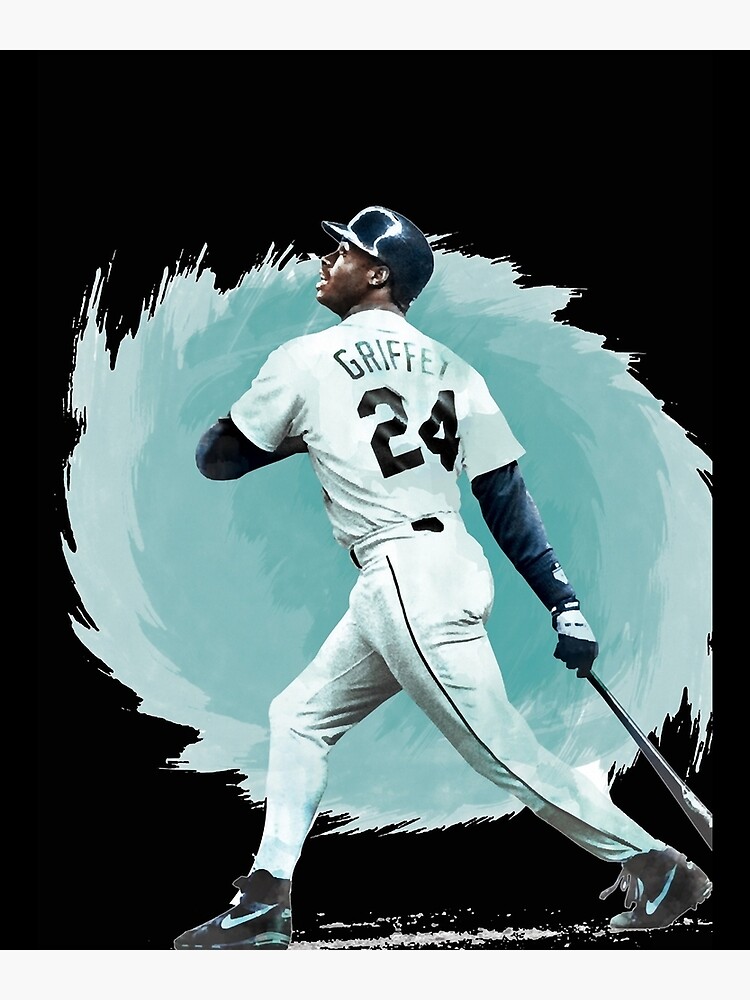 Ken Griffey Jr. Art Print Seattle Mariners Legend Poster // 