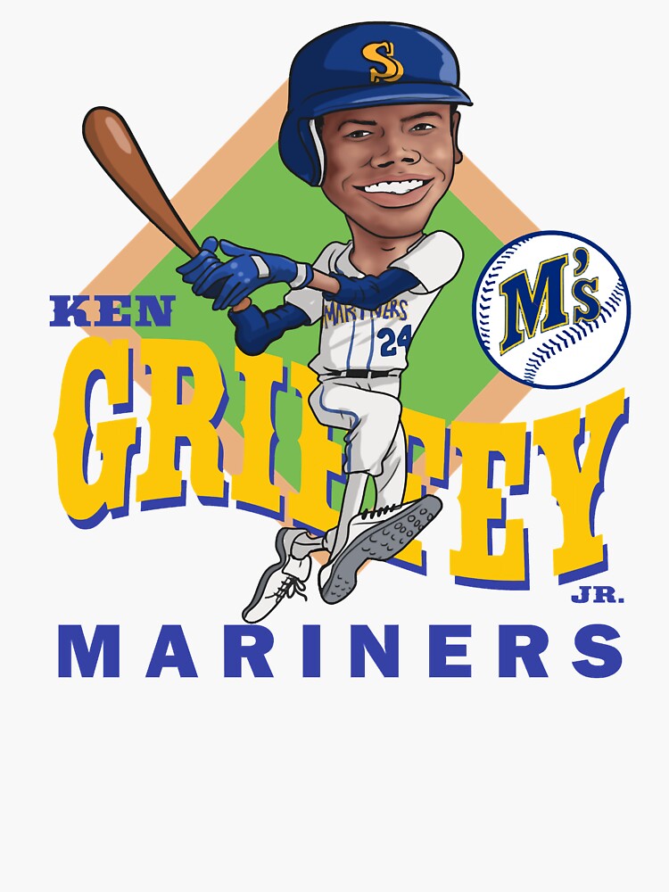 MLB Ken Griffey JR Seattle Mariners Great Catch Color 8 X 10 Photo Picture