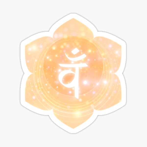 Ethereal Sacral Chakra Sticker