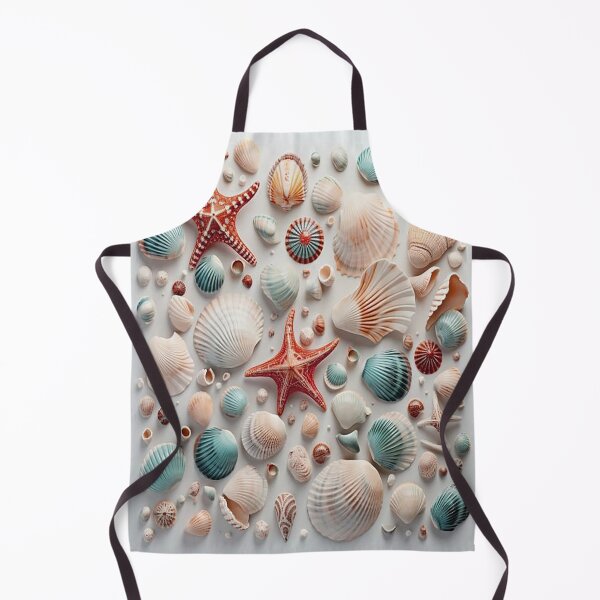 Item preview, Seashells, starfish in dazzling colors designed and sold by Kazabil.