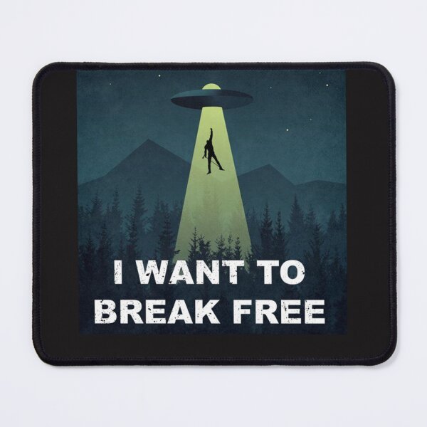 Item preview, ufo band I Want To Break Free designed and sold by CaitlinMaguire.