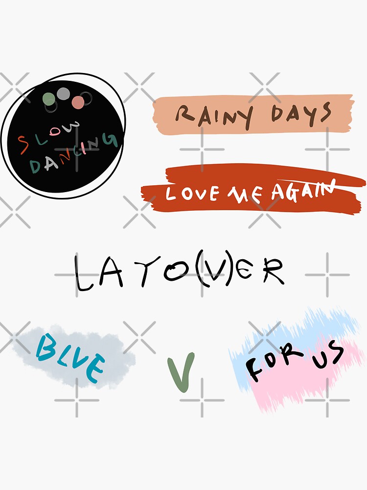 Rainy Days V Lyrics | Sticker