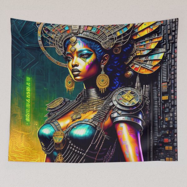 Item preview, Goddess of technology designed and sold by M-Y-A-R-T-.