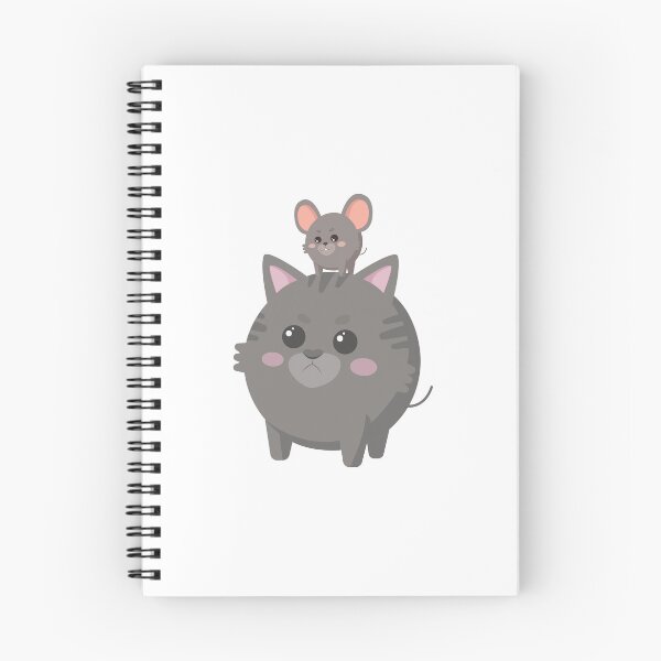 Item preview, Cute and adorable Kitty Cat & Mouse designed and sold by RunSumErrands.
