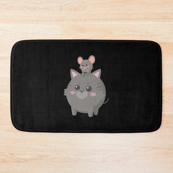 Item preview, Cute and adorable Kitty Cat & Mouse designed and sold by RunSumErrands.