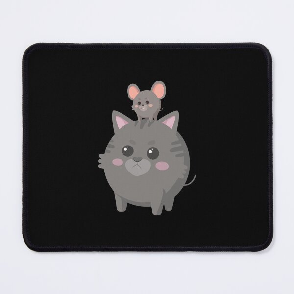 Item preview, Cute and adorable Kitty Cat & Mouse designed and sold by RunSumErrands.