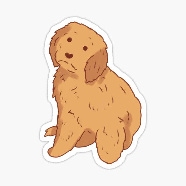 Item preview, Golden doodle art  designed and sold by Mayarart.