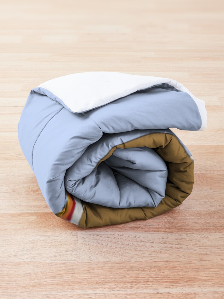 Thumbnail 4 of 6, Comforter, Eleven and max stranger things designed and sold by vyascreations.