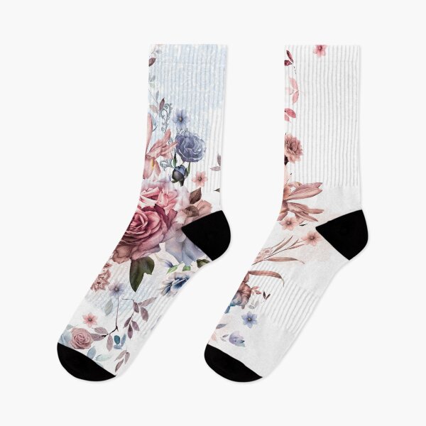 Item preview, floral, watercolors, rose, vintage flower, wildflower, big flowers. designed and sold by mintdiamond21.