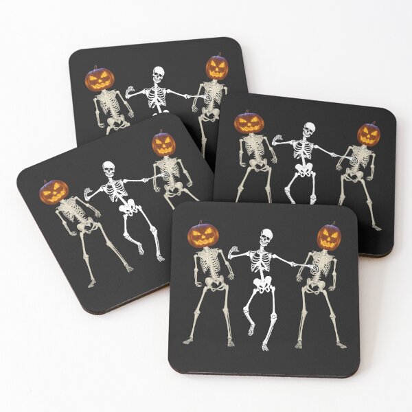 Item preview, Skeleton Funny Dancing Pumpkins designed and sold by tamdevo1.