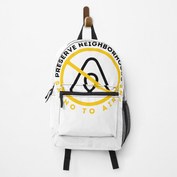 Item preview, New Upgraded Yellow Preserve Neighborhoods, Say No To Airbnb - Anti Airbnb designed and sold by SassyArtistry.