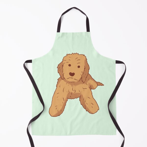 Item preview, Golden doodle dog sitting  designed and sold by Mayarart.