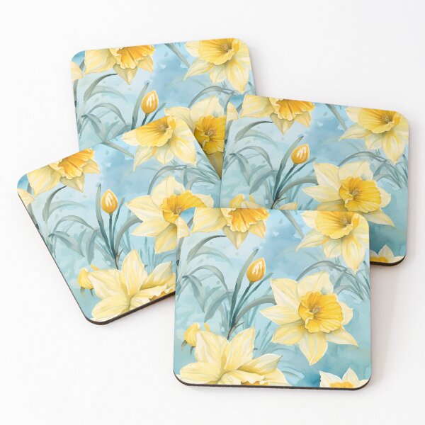 Item preview, Dazzling Daffodil Delight: Seamless Floral Grace for Every Creation designed and sold by PattiArt22.
