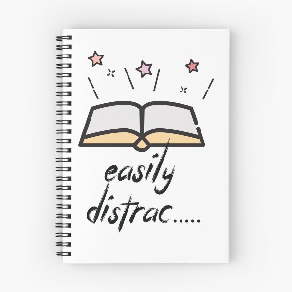 Item preview, easily distracted by books designed and sold by sumajouda.