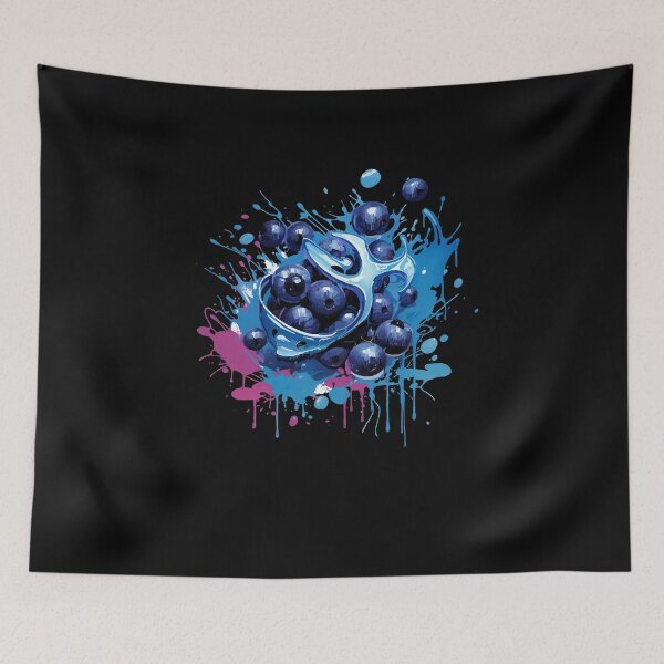 Item preview, Juicy Blueberry Fruit Summer Splash designed and sold by jeromerameres.