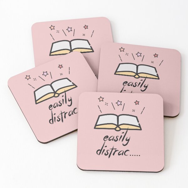 Item preview, easily distracted by books designed and sold by sumajouda.