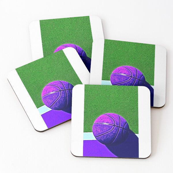 Item preview, Basketball ball is purple and green grass designed and sold by Vasa23.