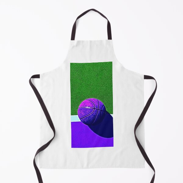 Item preview, Basketball ball is purple and green grass designed and sold by Vasa23.