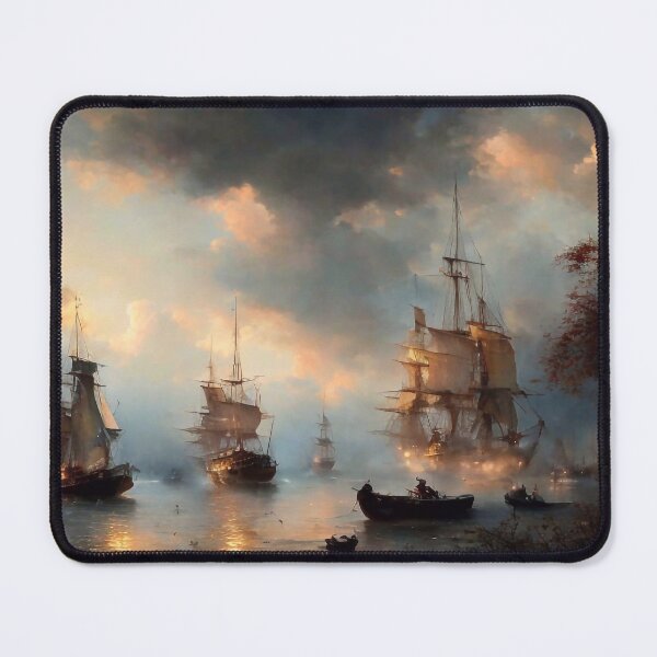 Item preview, Ships at sea designed and sold by M-Y-A-R-T-.