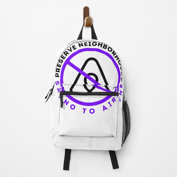 Item preview, New Upgraded Purple Preserve Neighborhoods, Say No To Airbnb - Anti Airbnb designed and sold by SassyArtistry.