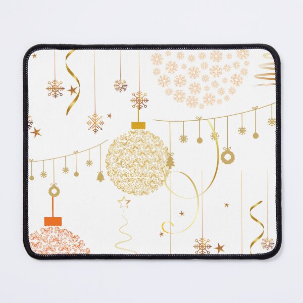 Item preview, Christmas print white and gold designed and sold by HofD.