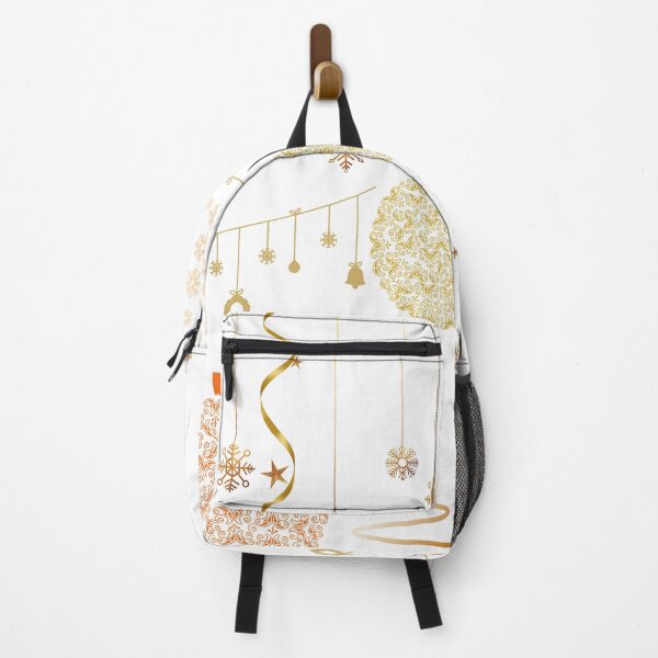 Item preview, Christmas print white and gold designed and sold by HofD.