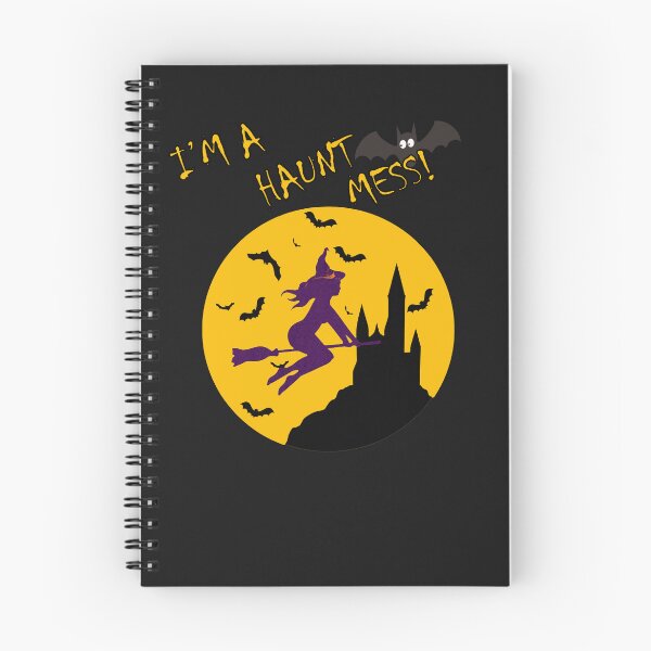 Item preview, Funny Witch I'm A Haunt Mess Batty Halloween designed and sold by Cute & Sassy Custom Gifting Boutiques.