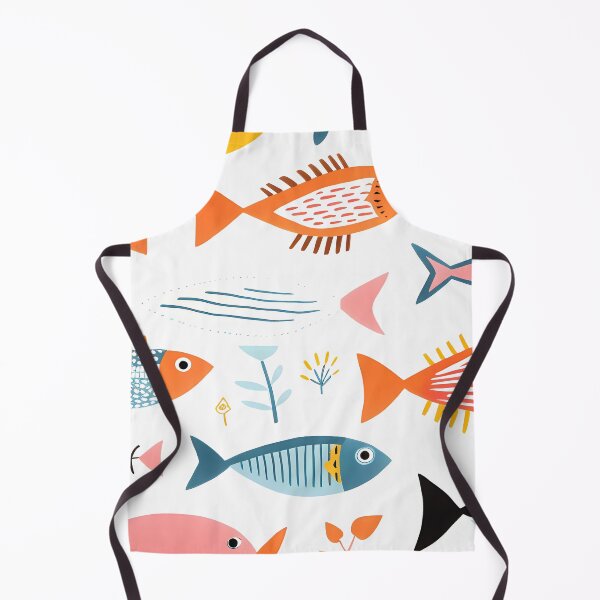 Item preview, colorful fish displayed on a white background.  designed and sold by Cha-house.