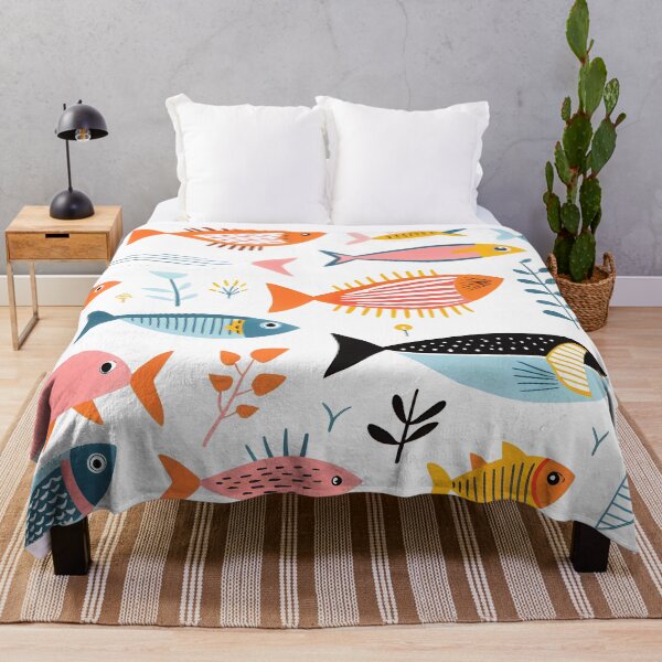Item preview, colorful fish displayed on a white background.  designed and sold by Cha-house.