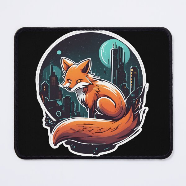 Item preview, Night City Fox designed and sold by UrbanNova.